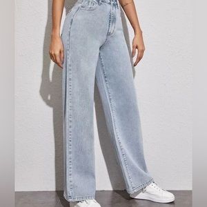 COTTON / high quality material - Wide leg jeans LC WAIKIKI - new - size large